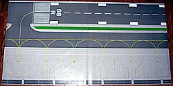 Authentic Airport Layout Mats 78x40inch 1/200 and 1/400