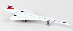 British Airways Concorde Die Cast Toy Metal Model