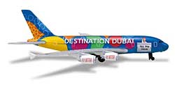 Emirates A380 Die Cast Toy Model - Destination Dubai